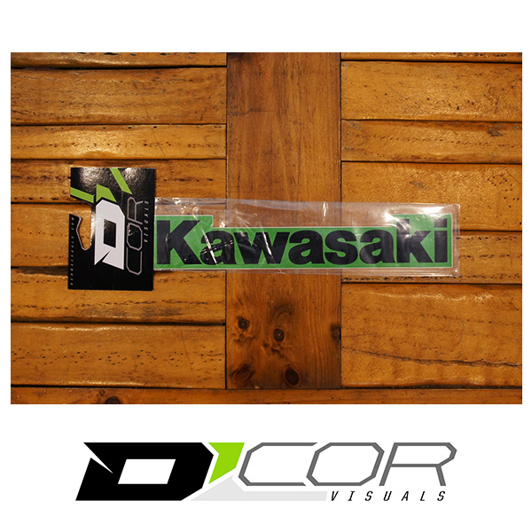 画像2: D'COR 12 inch Kawasaki Decal