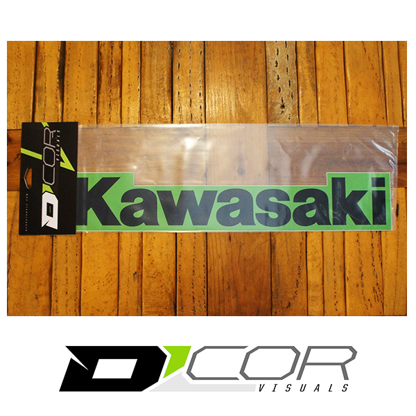画像2: D'COR 24 inch Kawasaki Decal