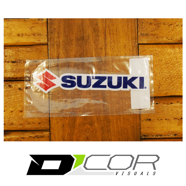 画像2: D'COR 6 inch Suzuki Decal　【メール便OK】