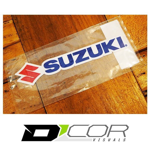 画像3: D'COR 6 inch Suzuki Decal　【メール便OK】