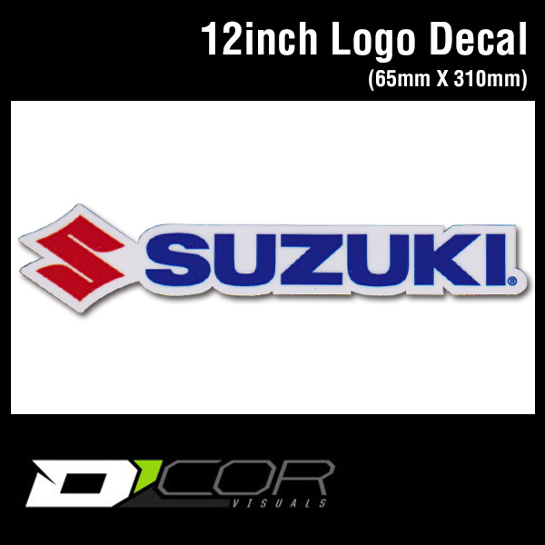 画像1: D'COR 12 inch Suzuki Decal